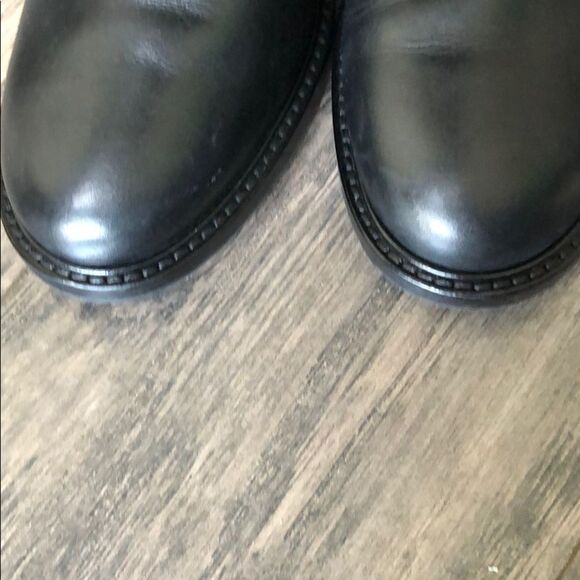 new
Aquatalia Brennen Black Leather Moto Boots - Picture 3 of 6